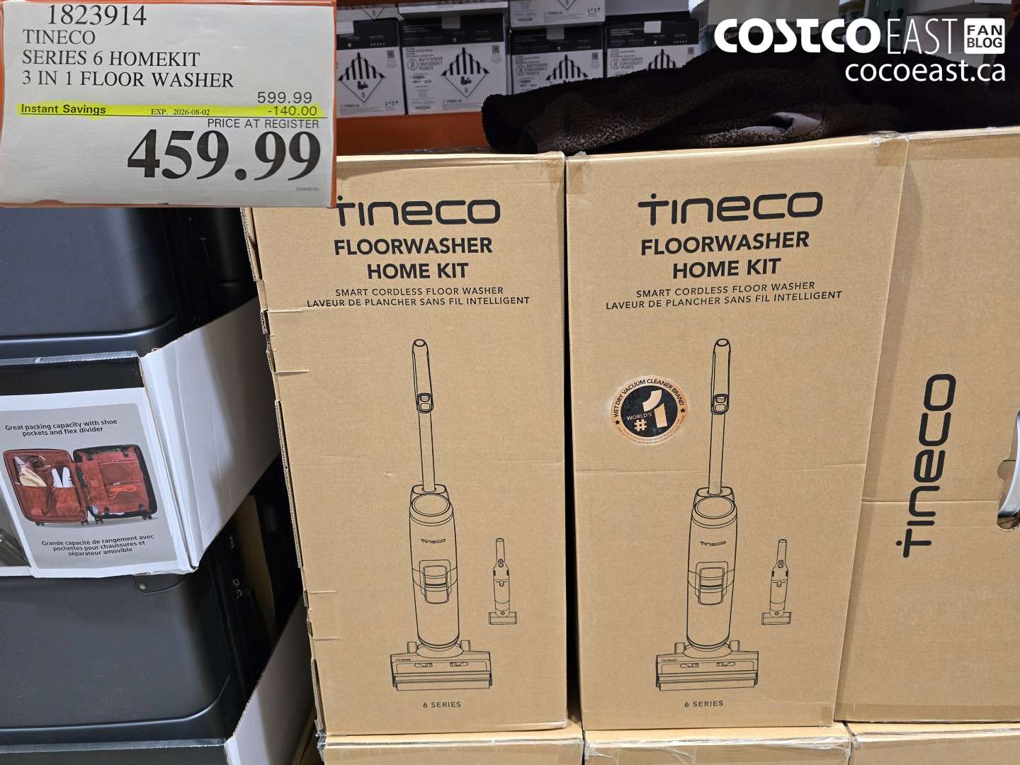 1823914 TINECO SERIES 6 HOMEKIT 3 IN 1 FLOOR WASHER ($140.00 INSTANT SAVINGS EXPIRES ON 2026-08-02) $459.99