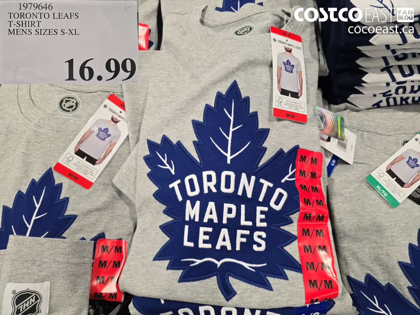 1979646 TORONTO LEAFS T-SHIRT MENS SIZES S-XL $16.99