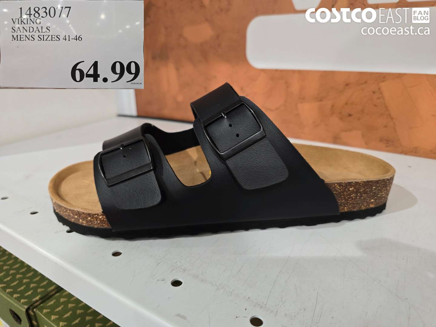 1483077 VIKING SANDALS MENS SIZES 41-46 $64.99