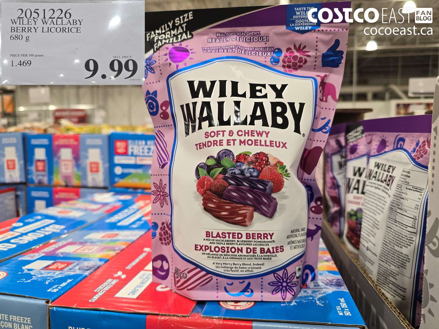 2051226 WILEY WALLABY BERRY LICORICE 680 G $9.99