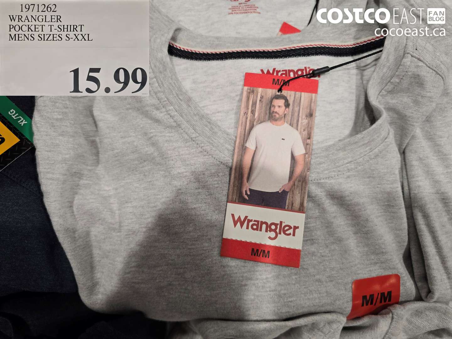 1971262 WRANGLER POCKET T-SHIRT MENS SIZES S-XXL $15.99