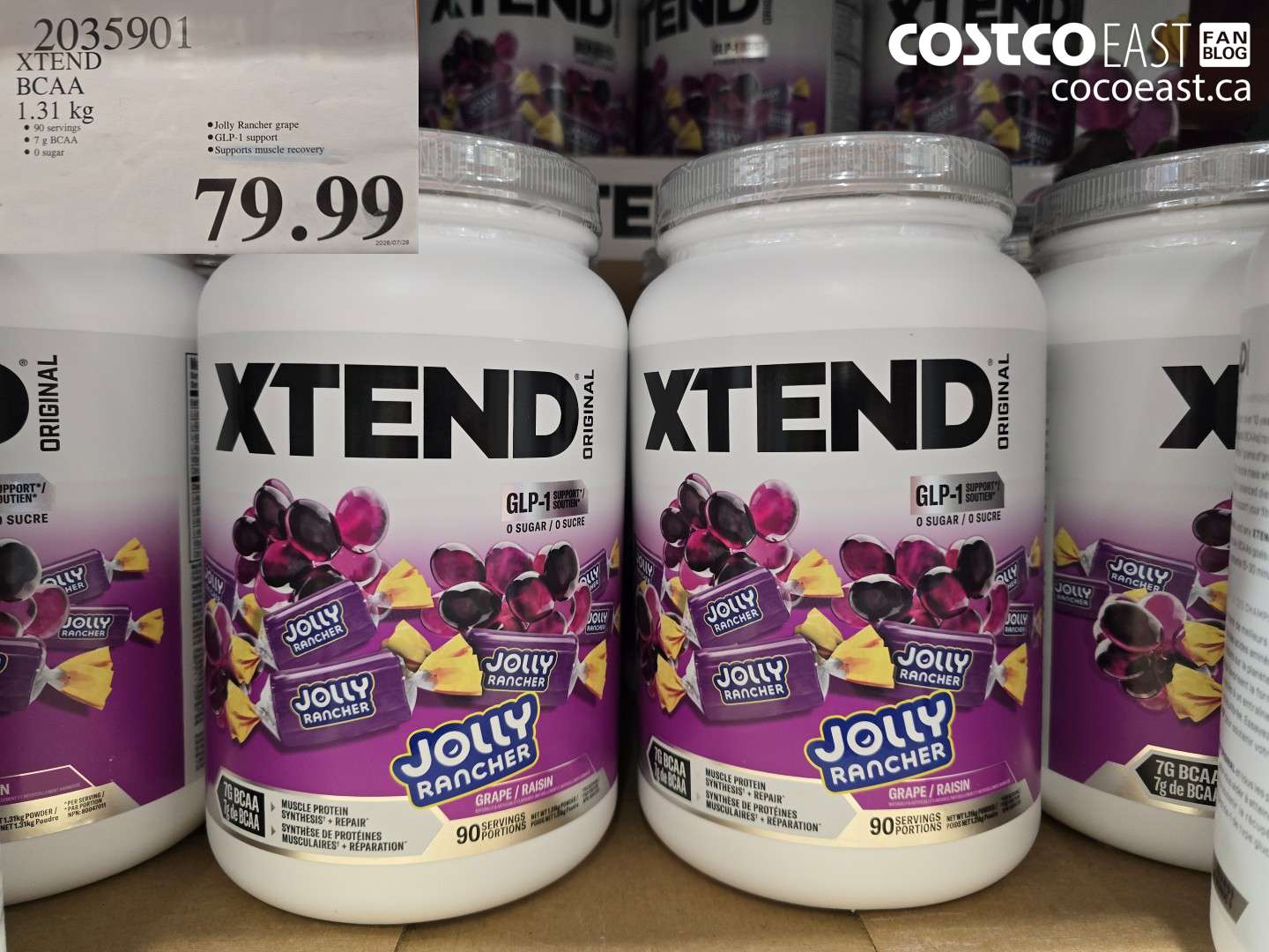 2035901 XTEND BCAA 1.31 KG $79.99
