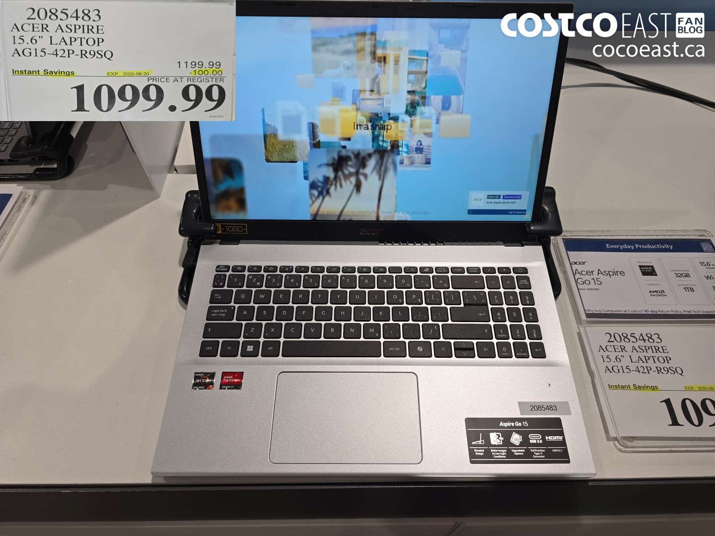 2085483 ACER ASPIRE 15.6