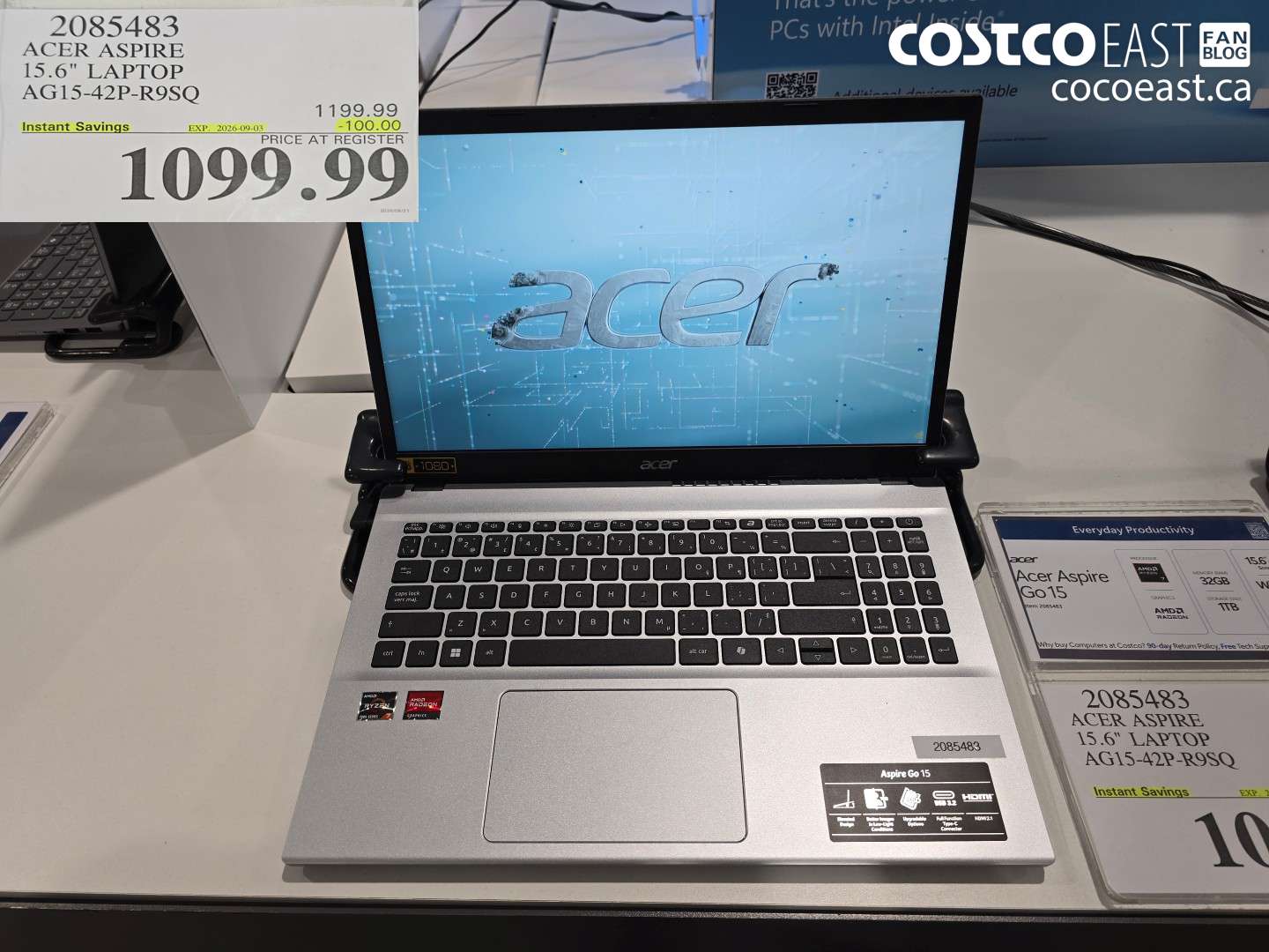2085483 ACER ASPIRE 15.6
