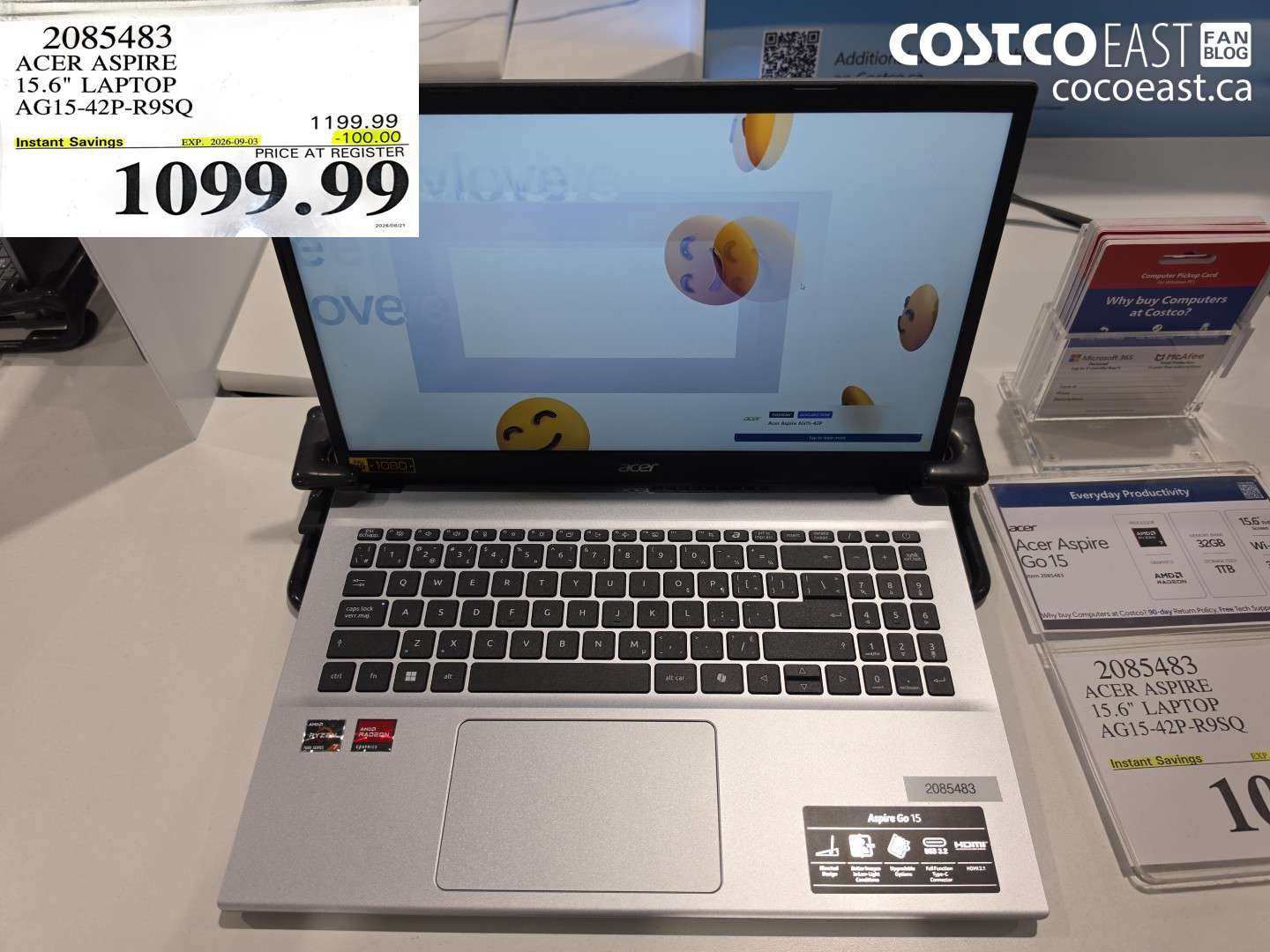 2085483 ACER ASPIRE 15.6