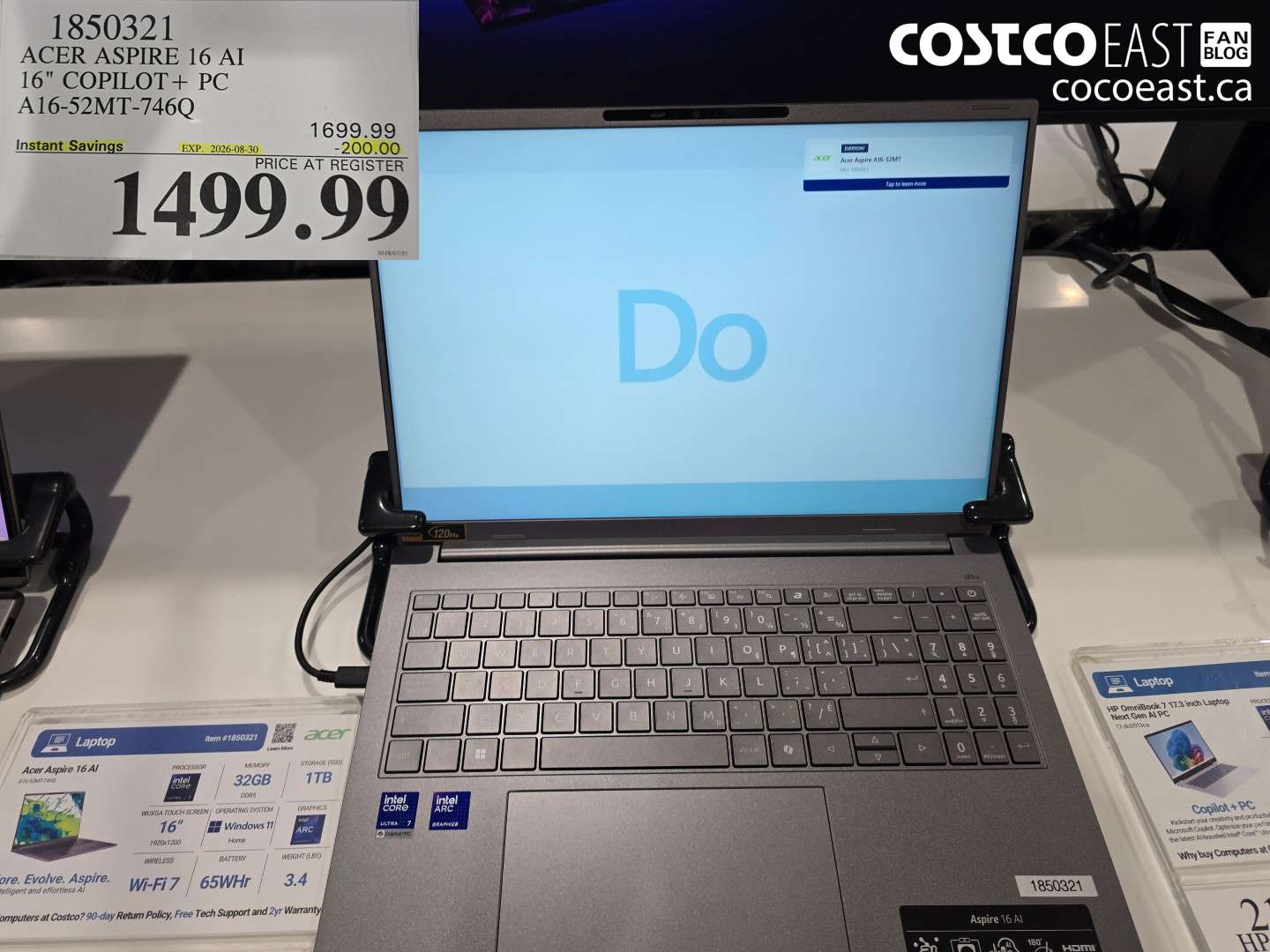 1850321 ACER ASPIRE 16 AI 16