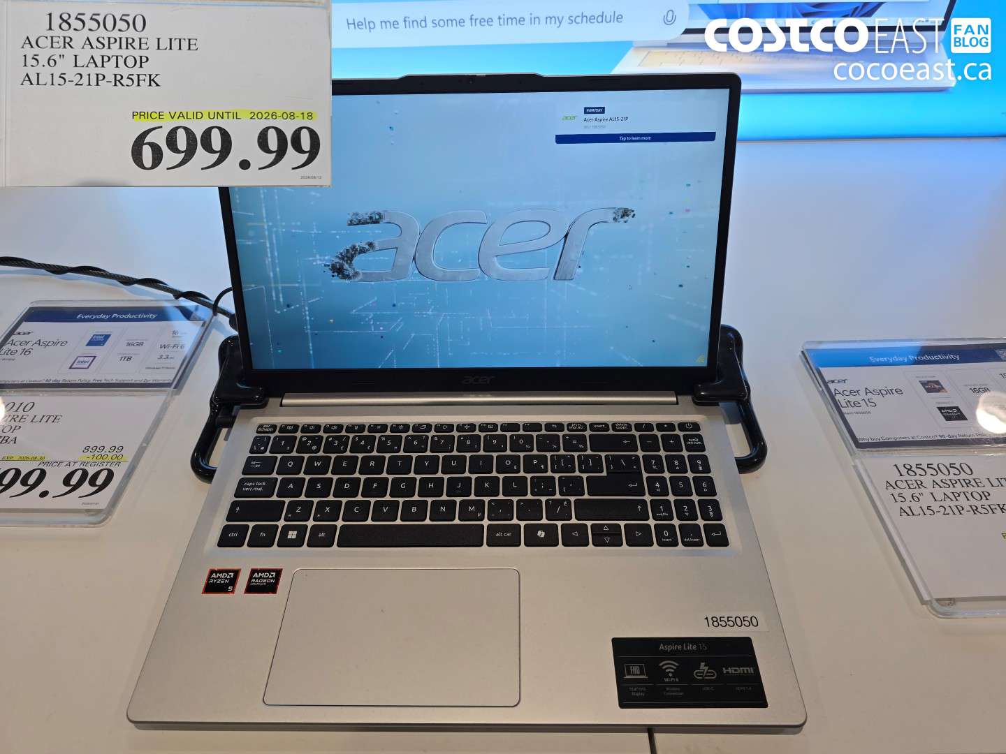 1855050 ACER ASPIRE LITE 15.6