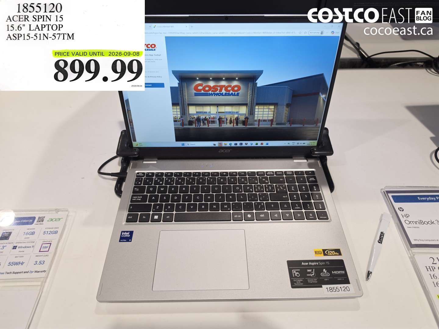 1855120 ACER SPIN 15 15.6