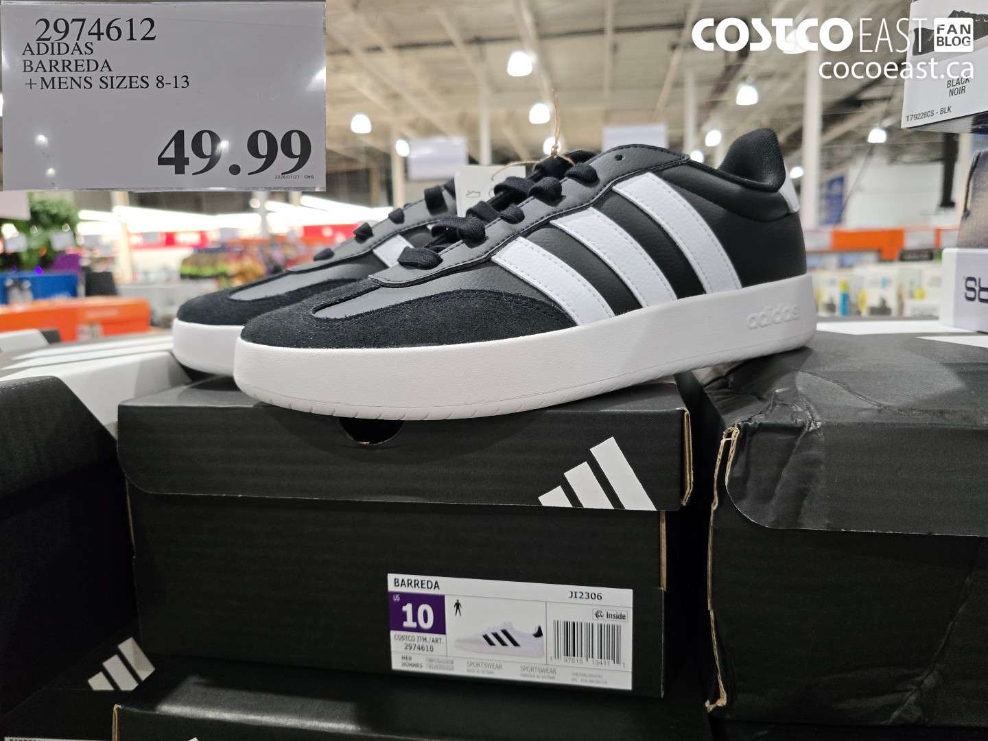 2974612 ADIDAS BARREDA MENS SIZES 8-13 $49.99