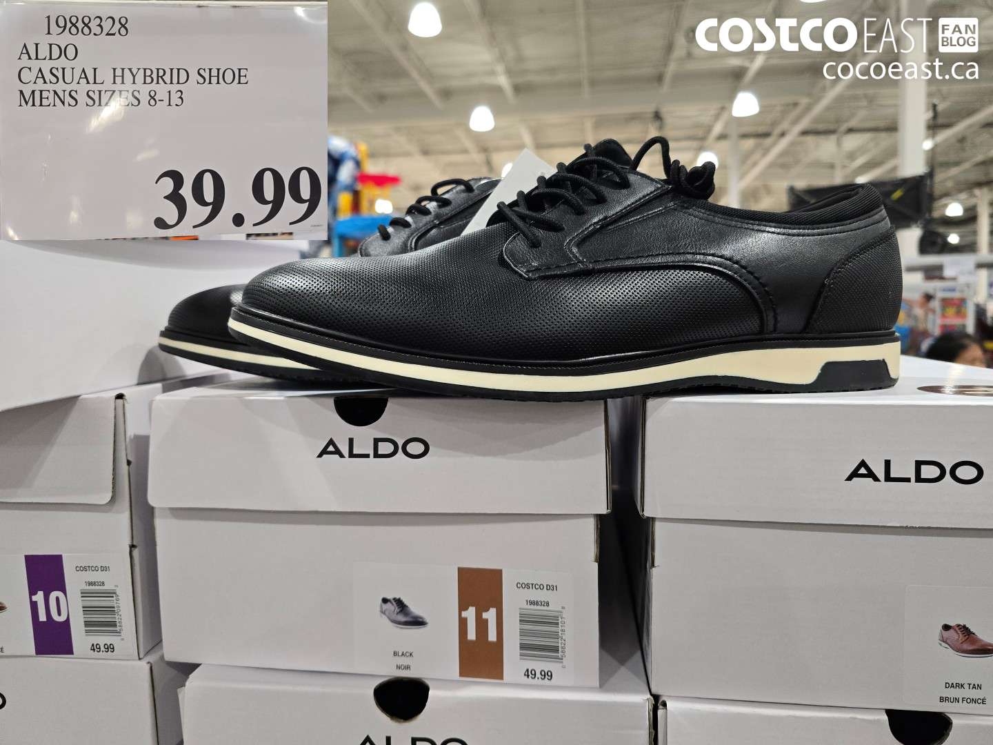 1988328 ALDO CASUAL HYBRID SHOE MENS SIZES 8-13 $39.99
