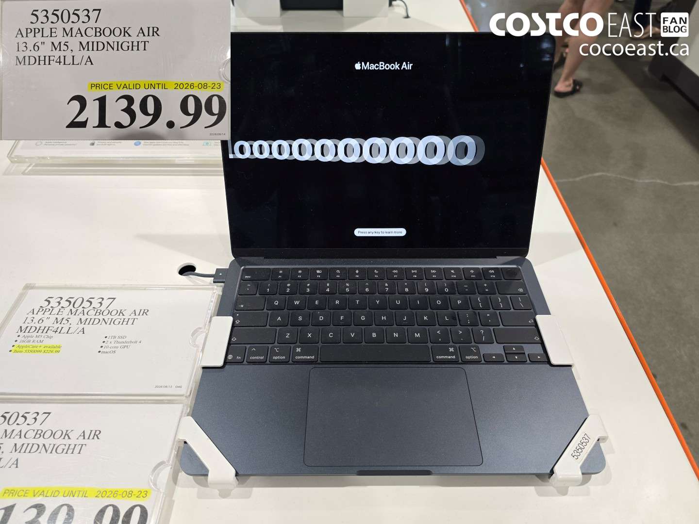 5350537 APPLE MACBOOK AIR 13.6