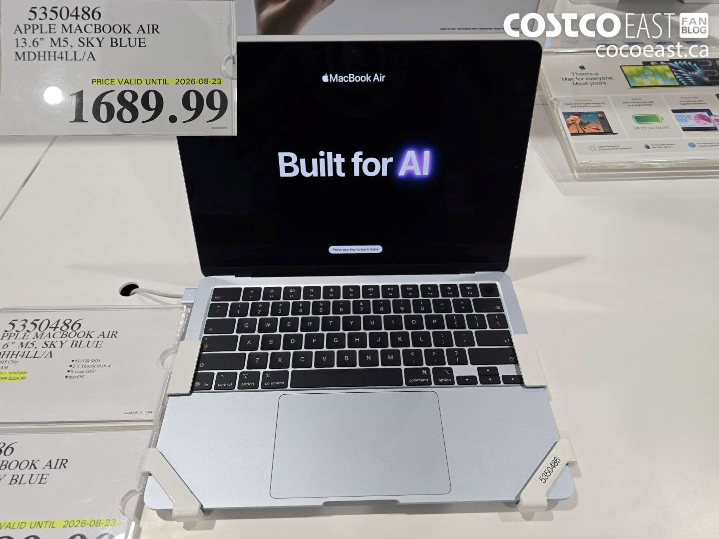 5350486 APPLE MACBOOK AIR 13.6