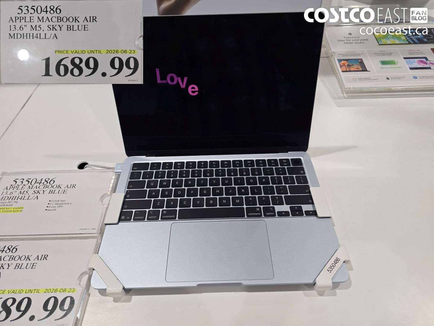 5350486 APPLE MACBOOK AIR 13.6
