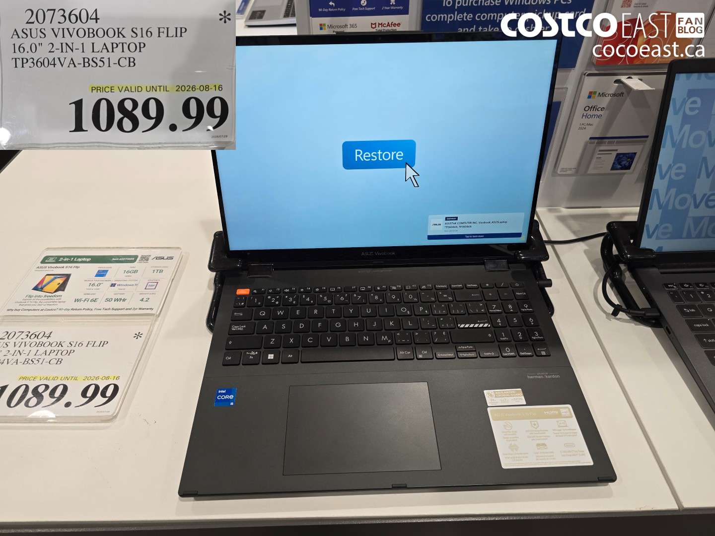 2073604 ASUS VIVOBOOK S16 FLIP 16.0