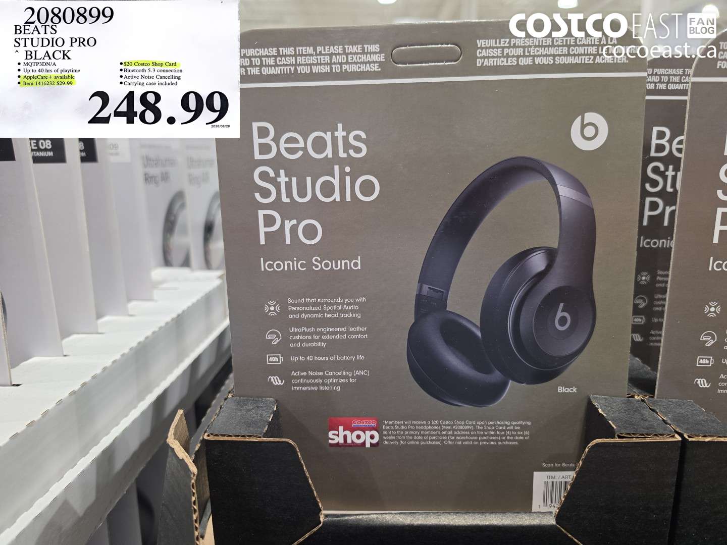 2080899 BEATS STUDIO PRO BLACK $248.99