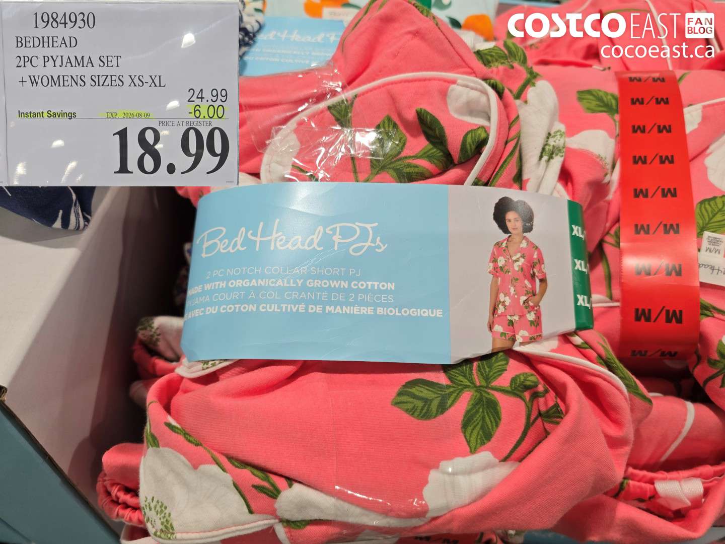 1984930 BEDHEAD 2PC PYJAMA SET WOMENS SIZES XS-XL ($6.00 INSTANT SAVINGS EXPIRES ON 2026-08-09) $18.99
