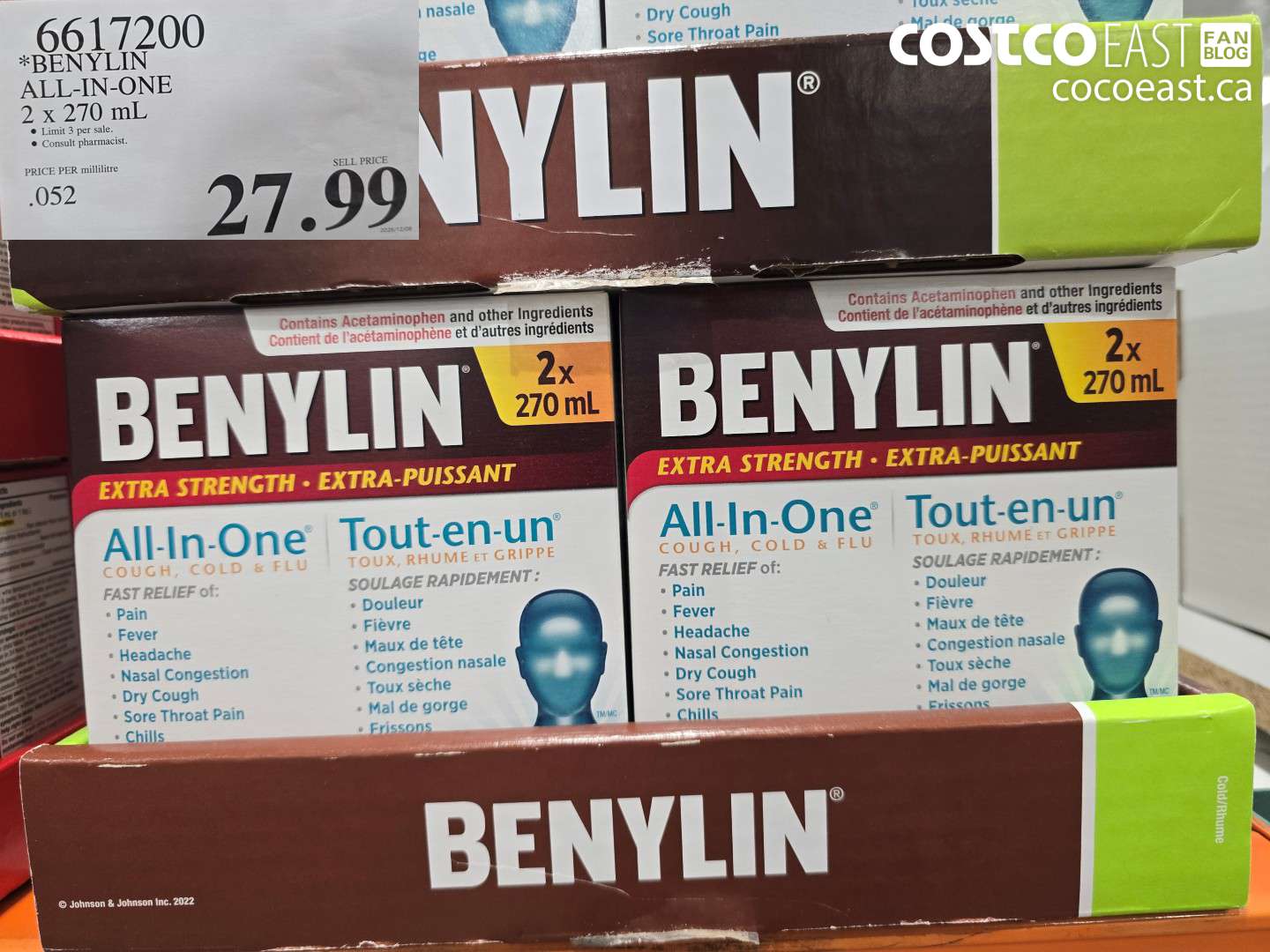 6617200 BENYLIN ALL-IN-ONE 2 X 270 ML $27.99