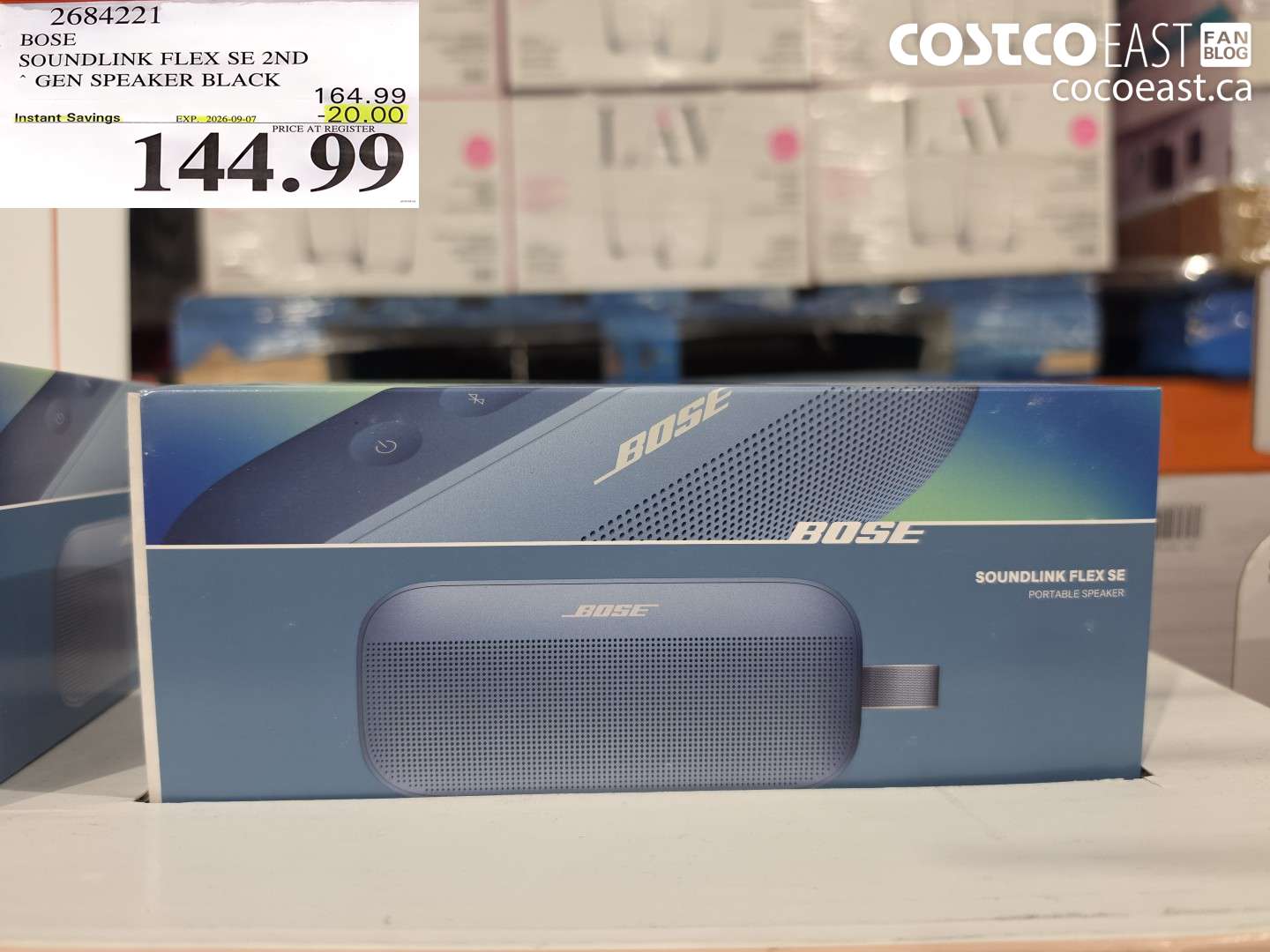 2684221 BOSE SOUNDLINK FLEX SE 2ND GEN SPEAKER BLACK ($20.00 INSTANT SAVINGS EXPIRES ON 2026-09-07) $144.99