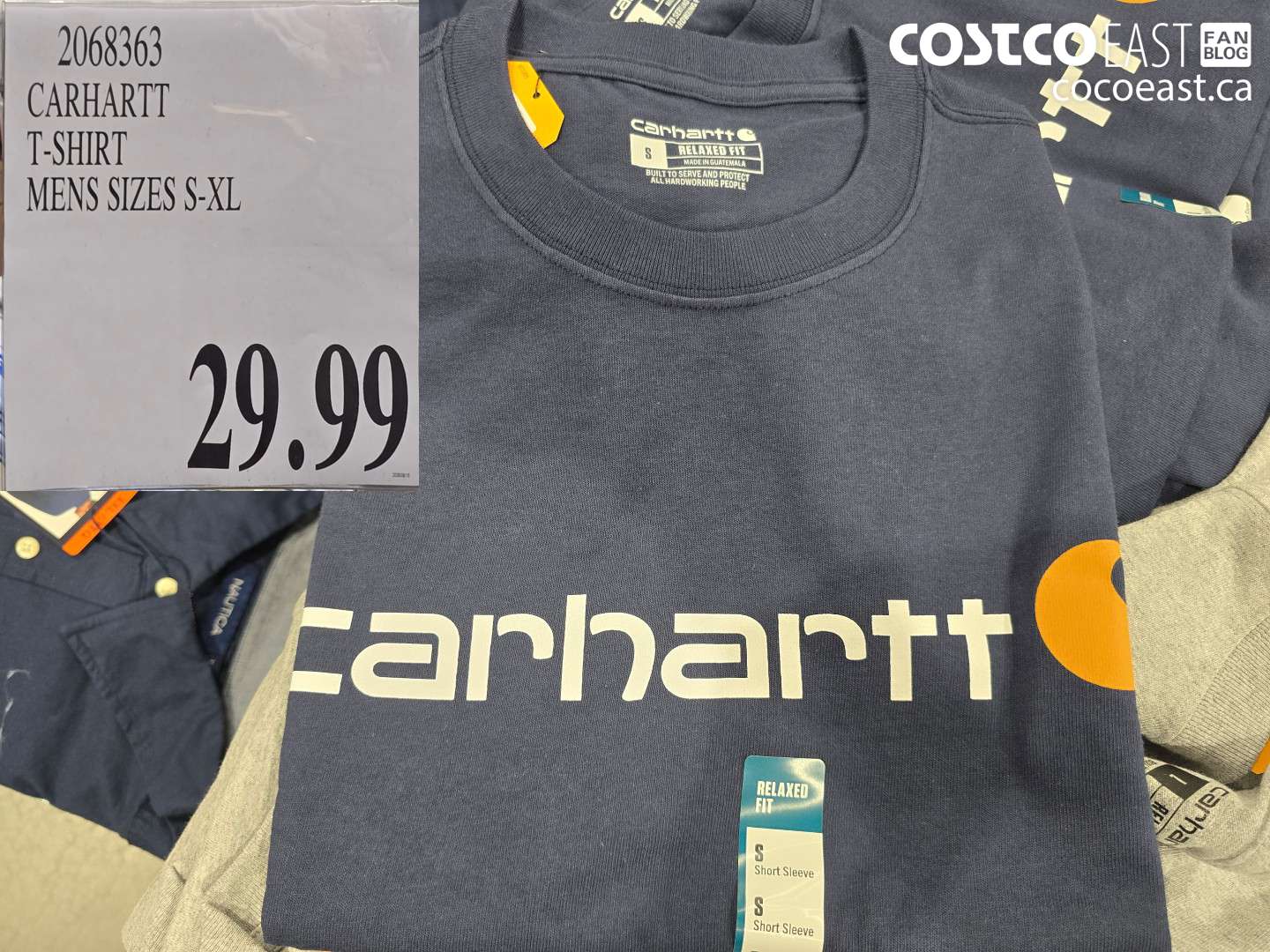 2068363 CARHARTT T-SHIRT MENS SIZES S-XL $29.99