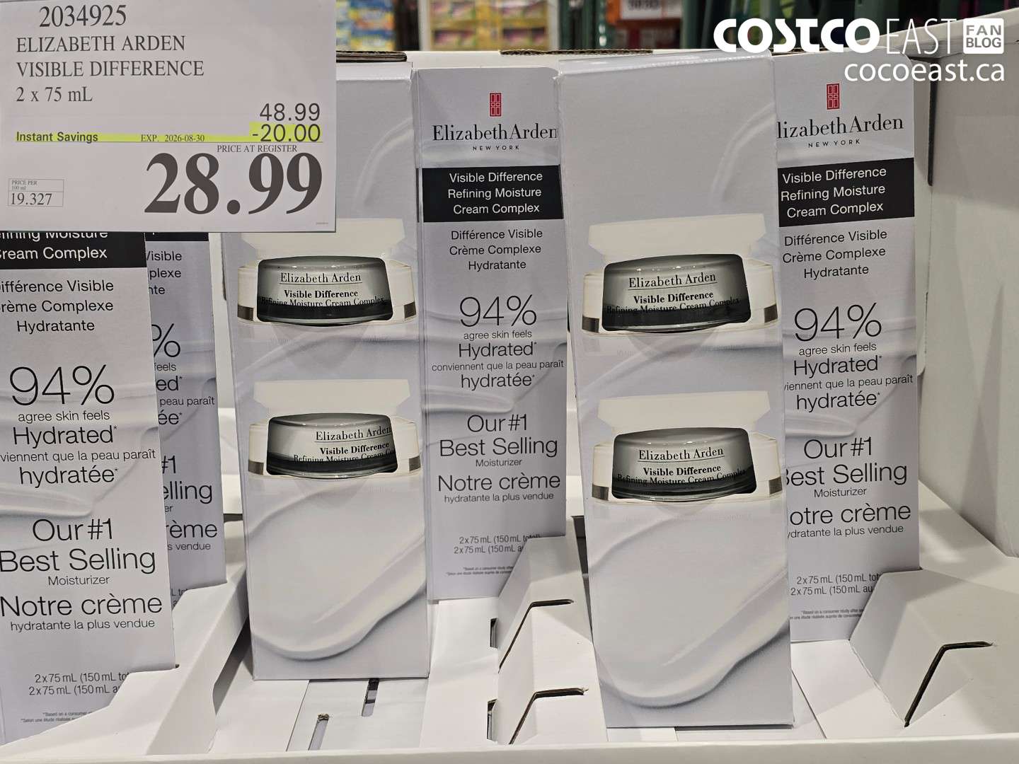 2034925 ELIZABETH ARDEN VISIBLE DIFFERENCE 2 X 75 ML ($20.00 INSTANT SAVINGS EXPIRES ON 2026-08-30) $28.99