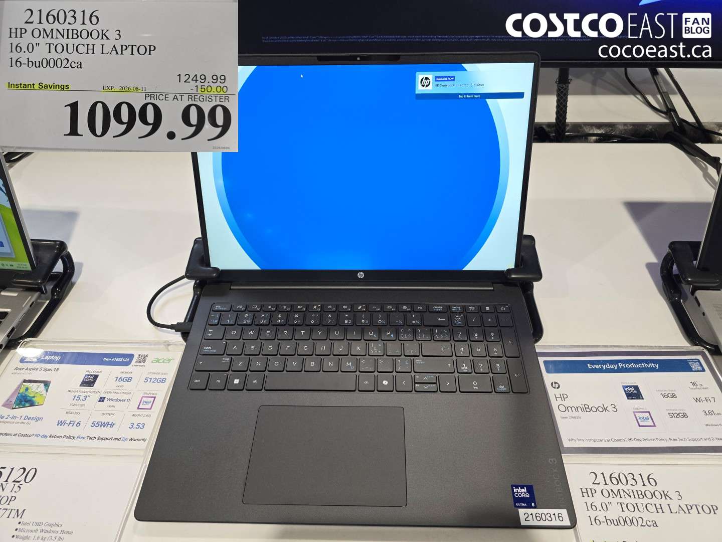 2160316 HP OMNIBOOK 3 16.0