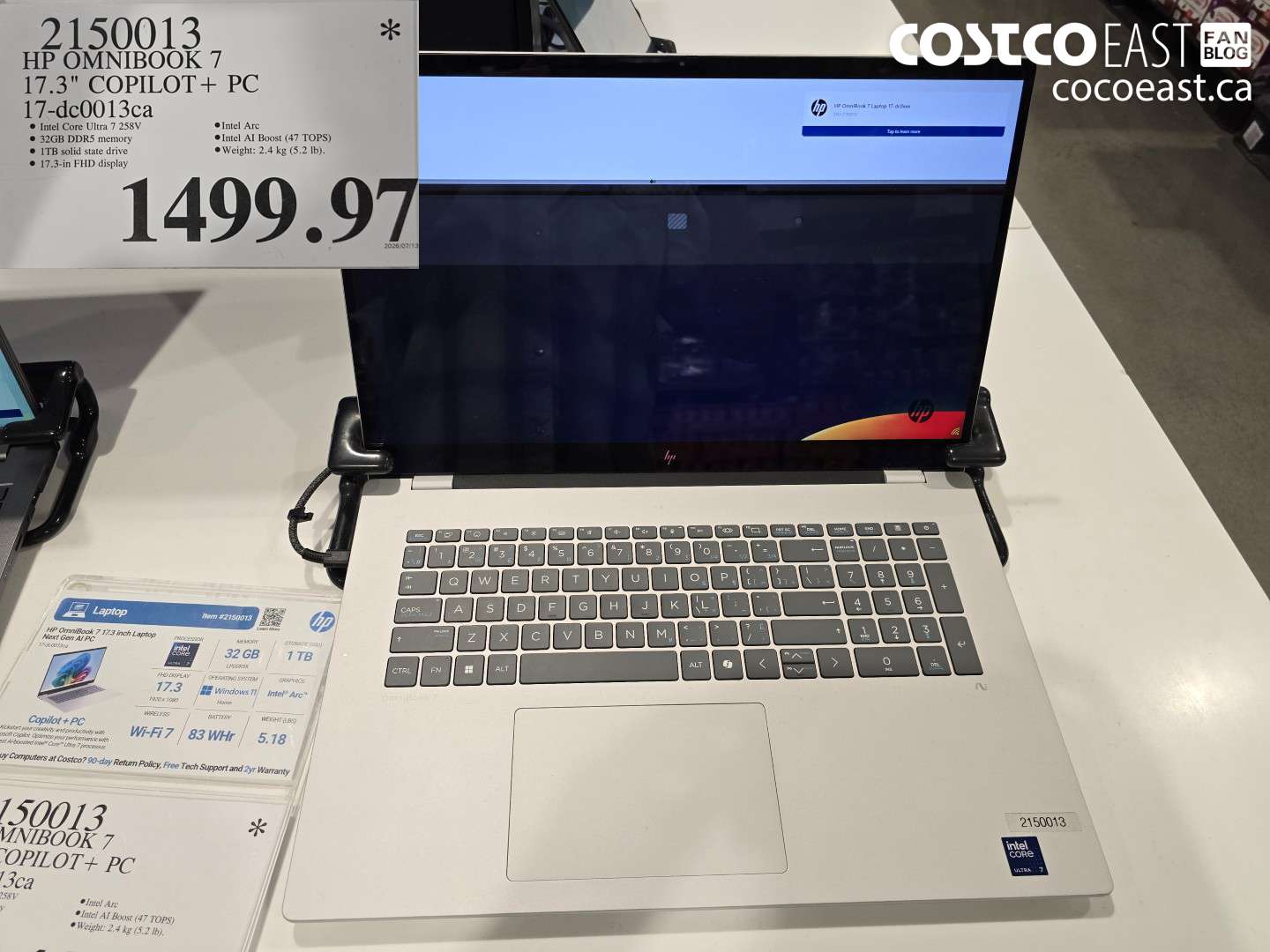 2150013 HP OMNIBOOK 7 17.3