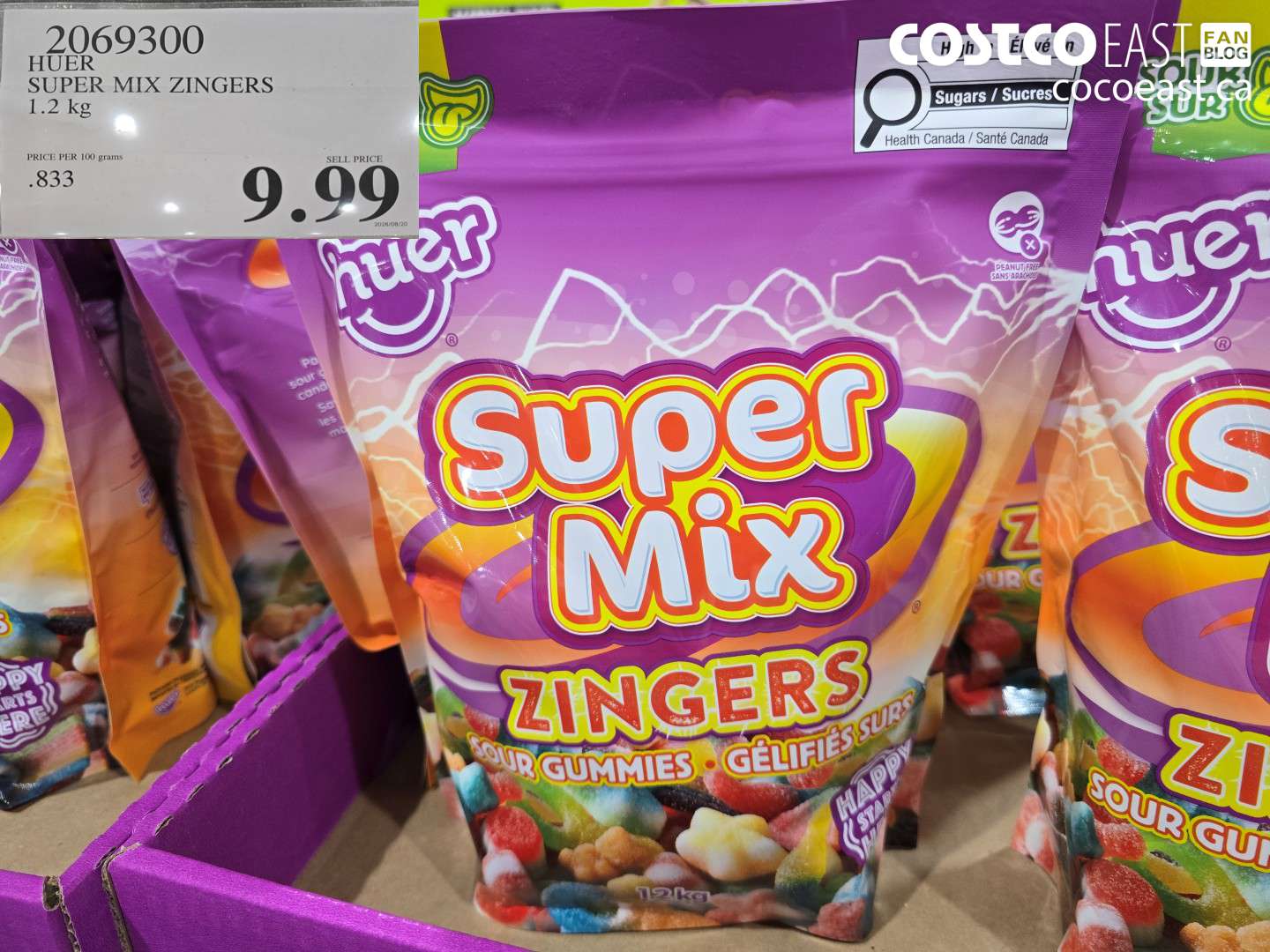 2069300 HUER SUPER MIX ZINGERS 1.2 KG $9.99