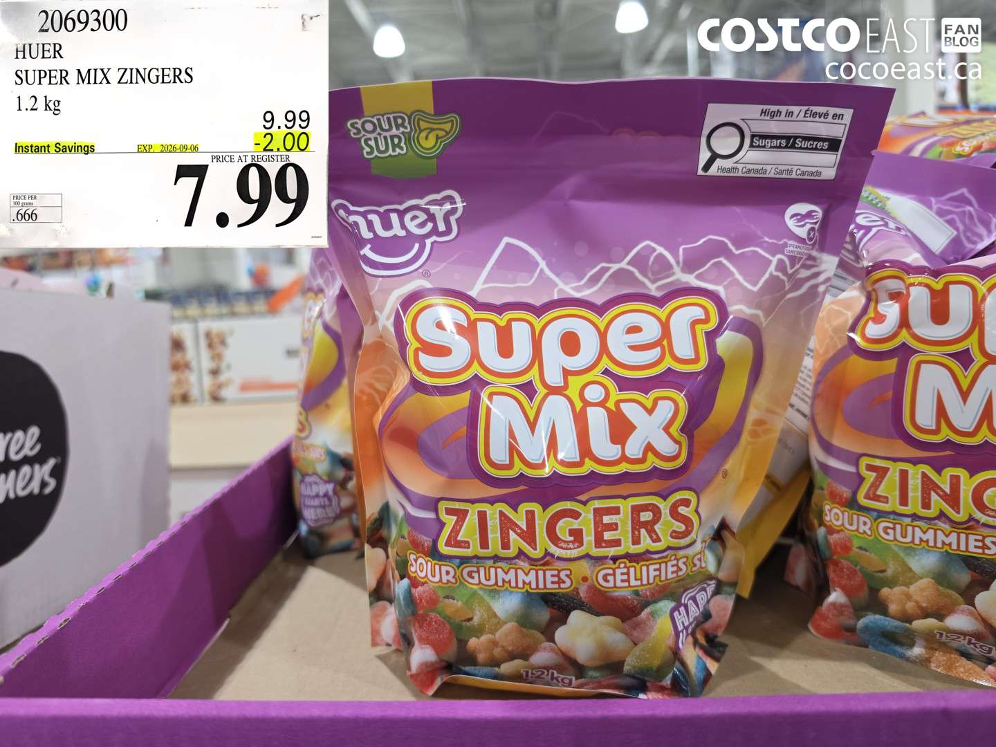 2069300 HUER SUPER MIX ZINGERS 1.2 KG ($2.00 INSTANT SAVINGS EXPIRES ON 2026-09-06) $7.99