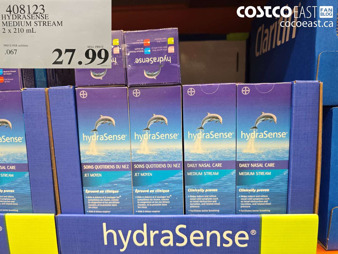 408123 HYDRASENSE MEDIUM STREAM 2 X 210 ML $27.99