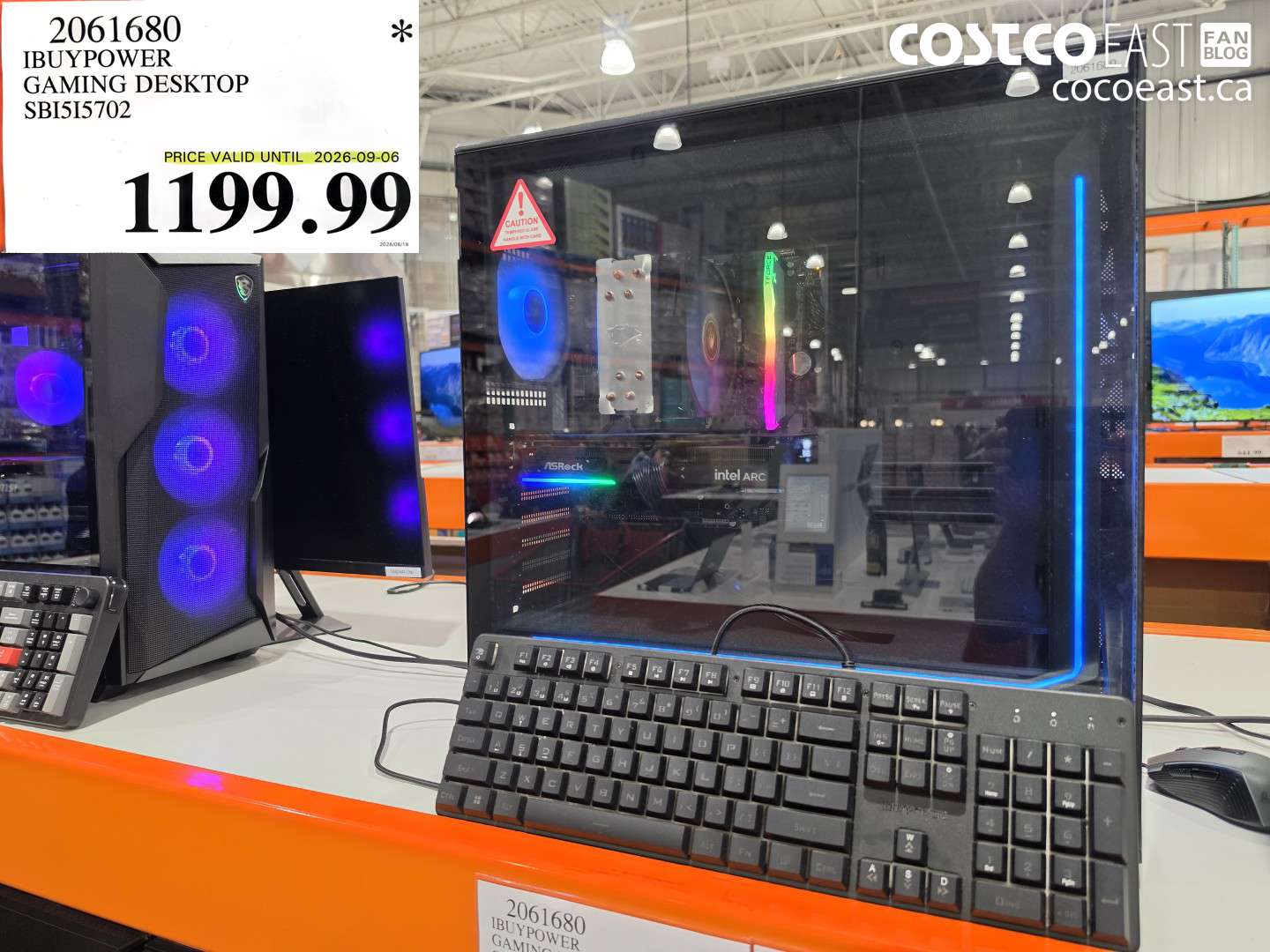 2061680 IBUYPOWER GAMING DESKTOP SBI515702 $1199.99