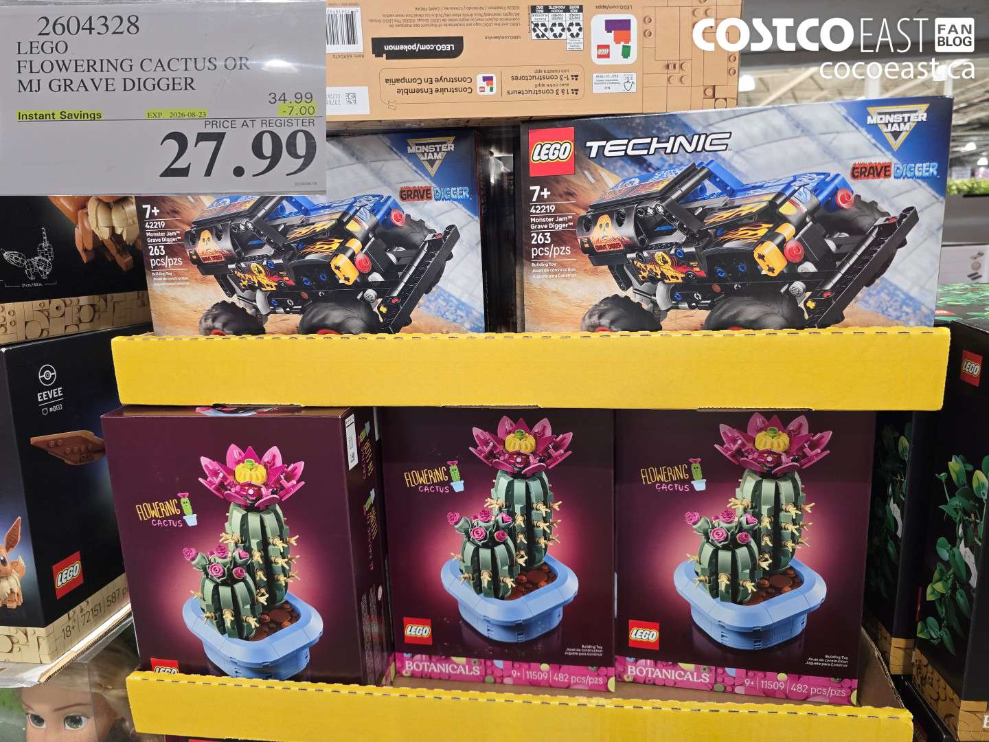 2604328 LEGO FLOWERING CACTUS OR MJ GRAVE DIGGER ($7.00 INSTANT SAVINGS EXPIRES ON 2026-08-23) $27.99