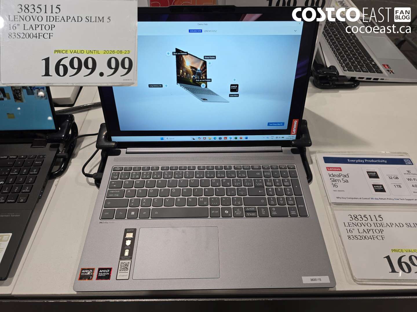 3835115 LENOVO IDEAPAD SLIM 5 16