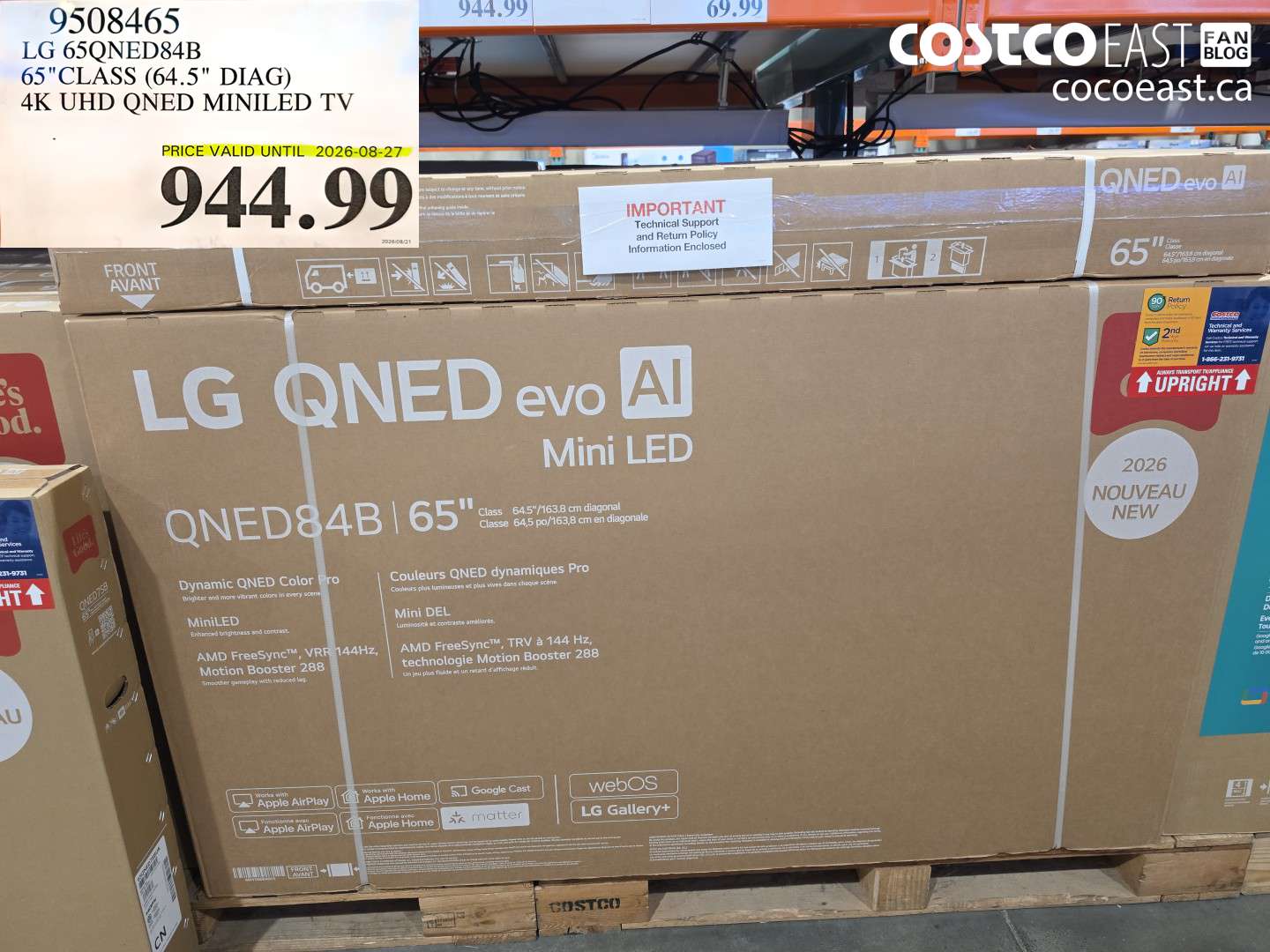9508465 LG 65QNED84B 65