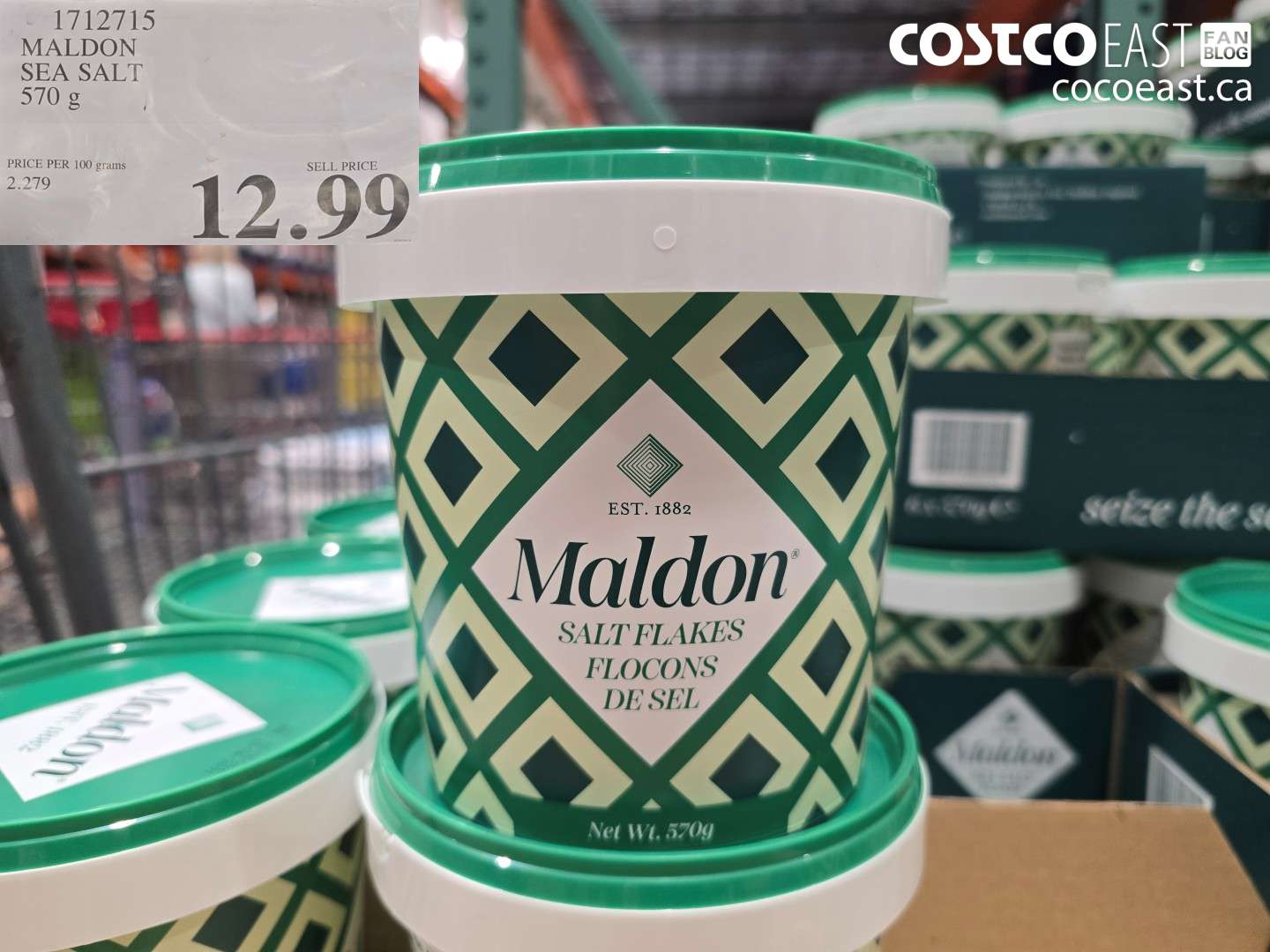1712715 MALDON SEA SALT 570 G $12.99