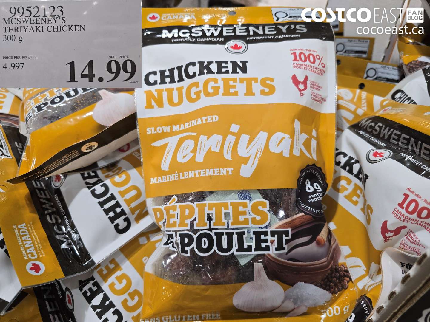 9952123 MCSWEENEY'S TERIYAKI CHICKEN 300 G $14.99