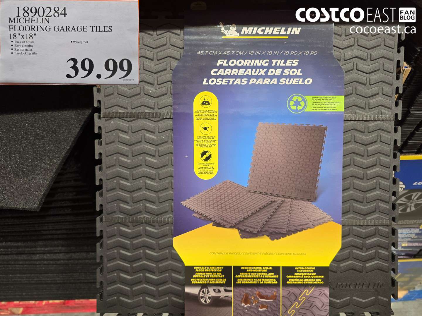 1890284 MICHELIN FLOORING GARAGE TILES 18