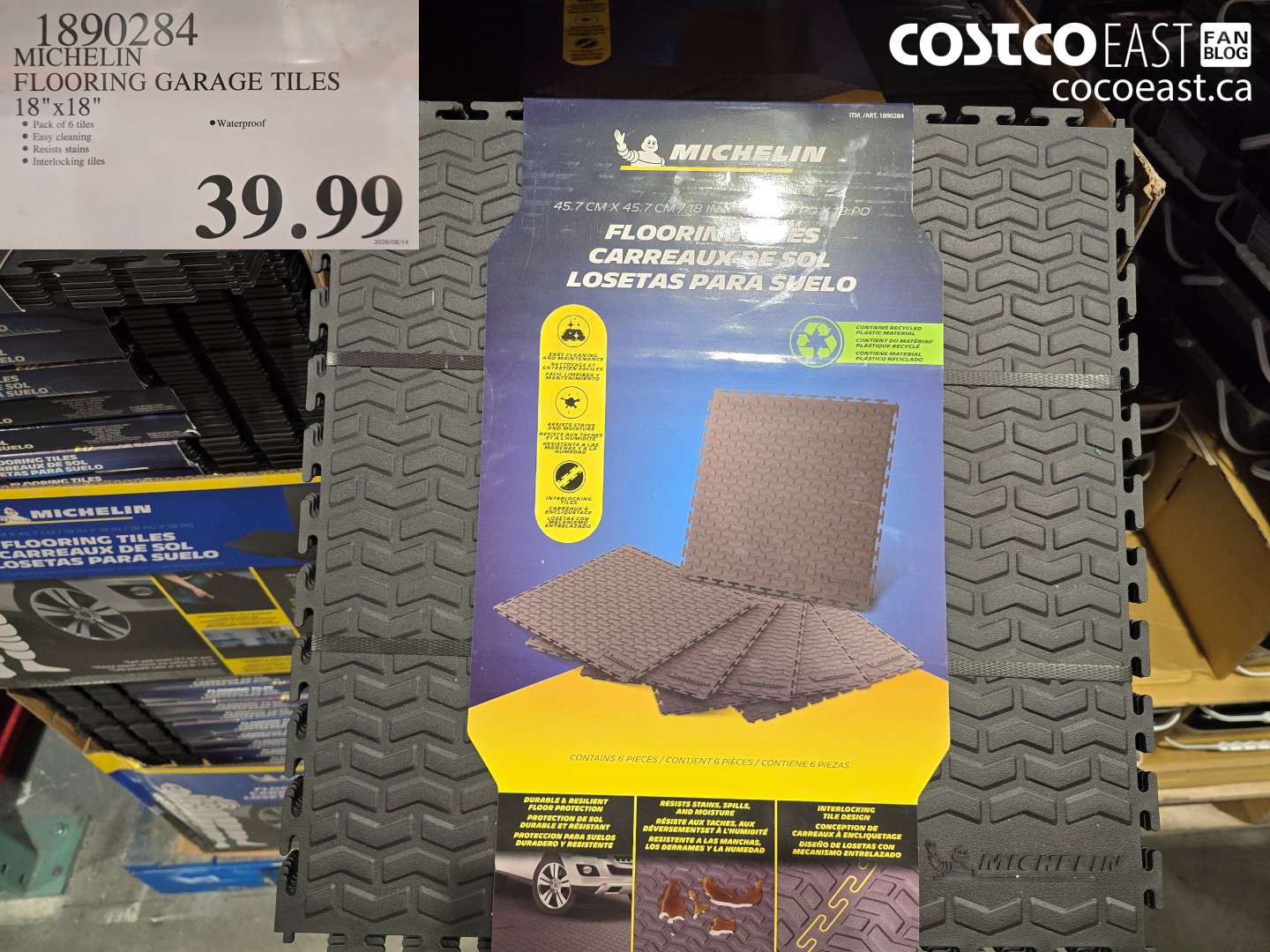1890284 MICHELIN FLOORING GARAGE TILES 18