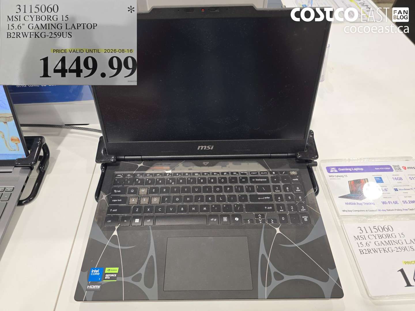 3115060 MSI CYBORG 15 15.6