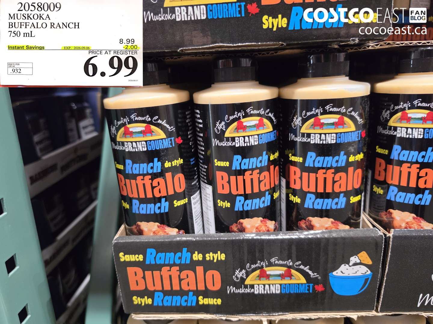 2058009 MUSKOKA BUFFALO RANCH 750 ML ($2.00 INSTANT SAVINGS EXPIRES ON 2026-09-06) $6.99