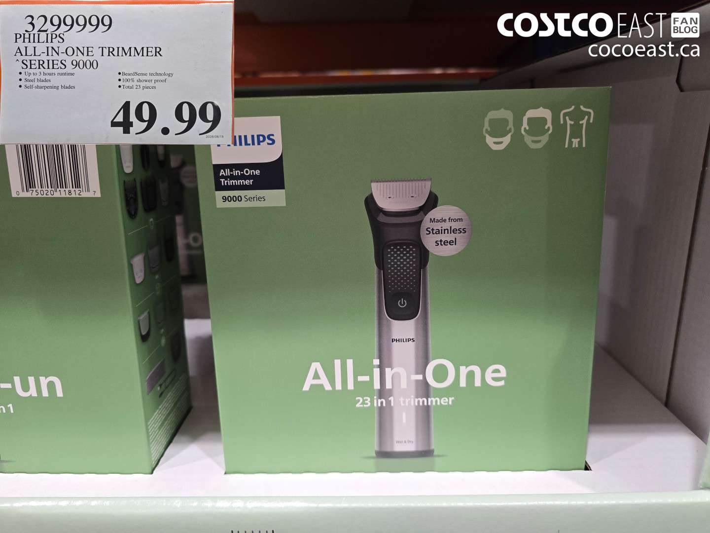 3299999 PHILIPS ALL-IN-ONE TRIMMER SERIES 9000 $49.99