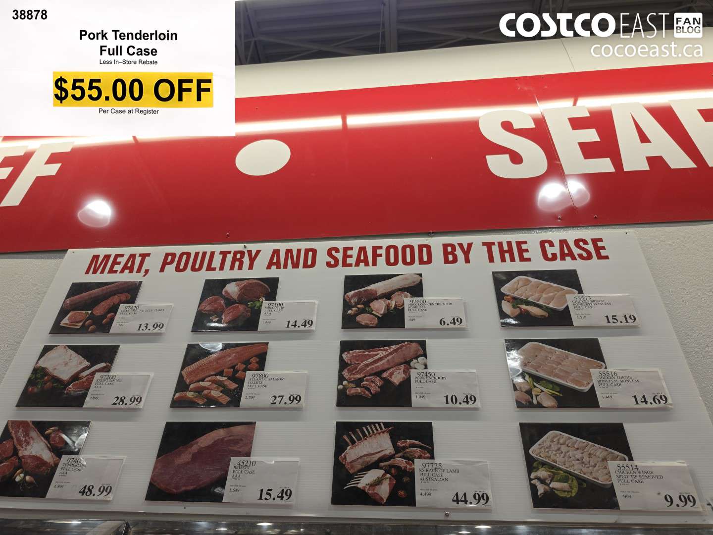 38878 PORK TENDERLOIN FULL CASE ($55.00 INSTANT SAVINGS)