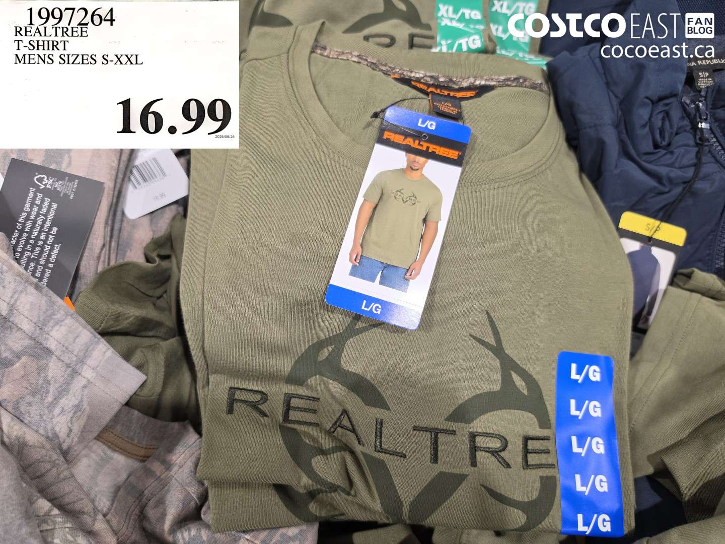 1997264 REALTREE T-SHIRT MENS SIZES S-XXL $16.99