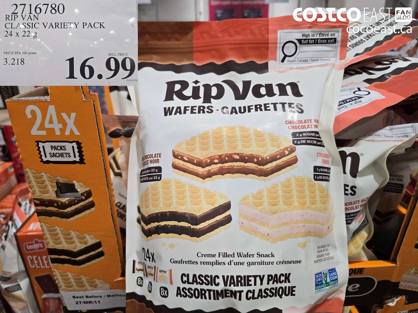 2716780 RIP VAN CLASSIC VARIETY PACK 24 X 22 G $16.99