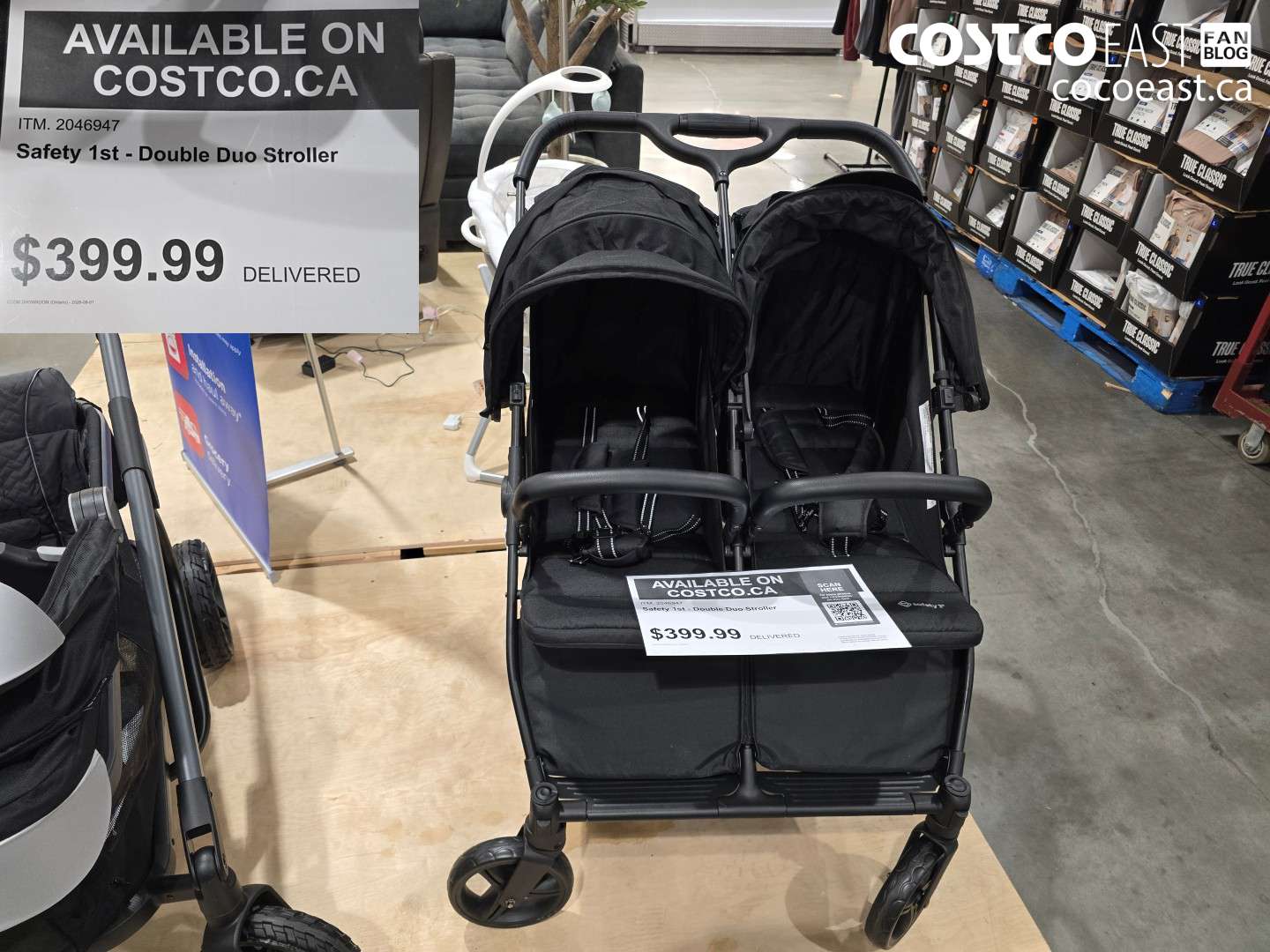2046947 SAFETY 1ST - DOUBLE DUO STROLLER $399.99