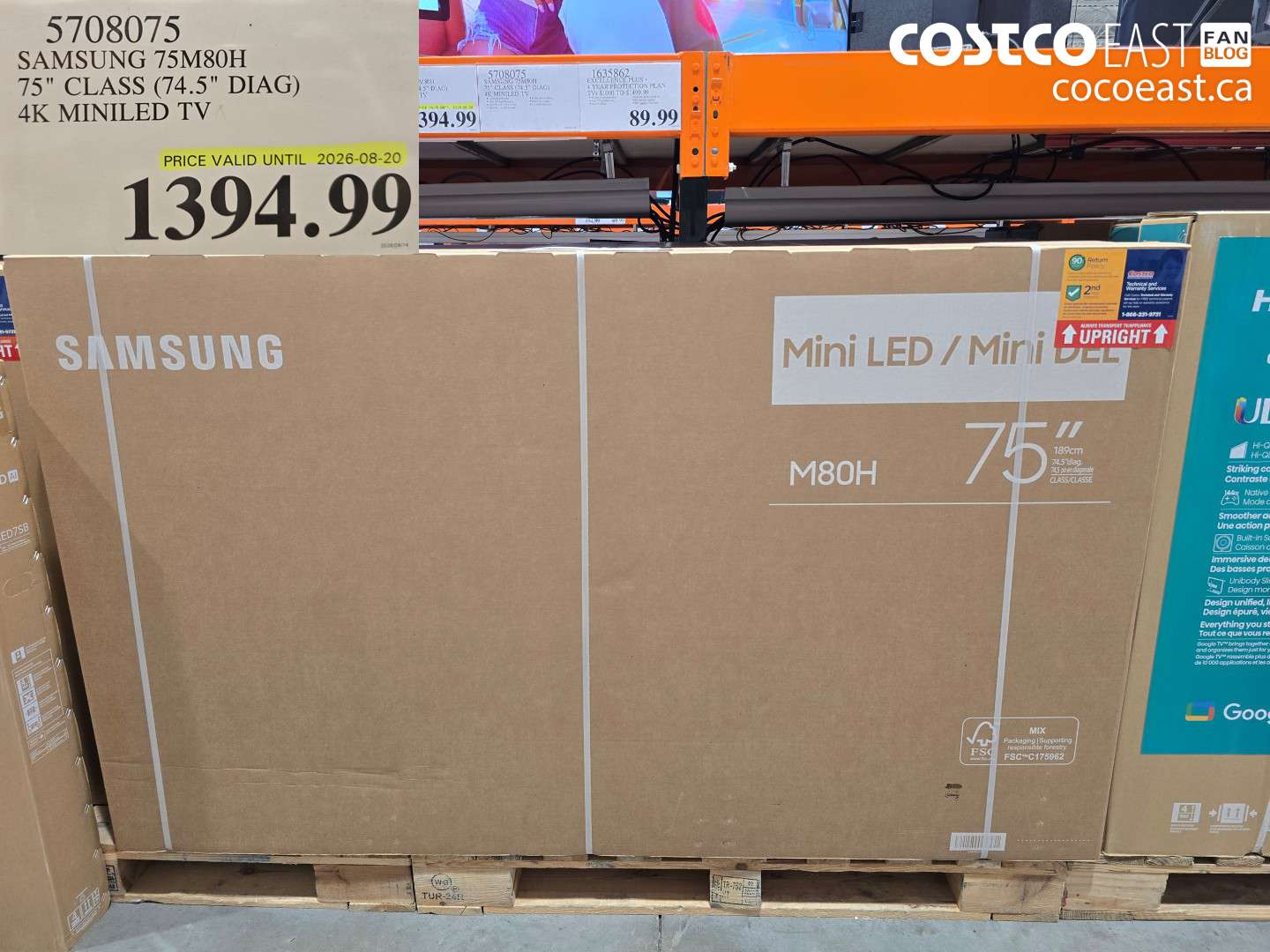 5708075 SAMSUNG 75M80H 75
