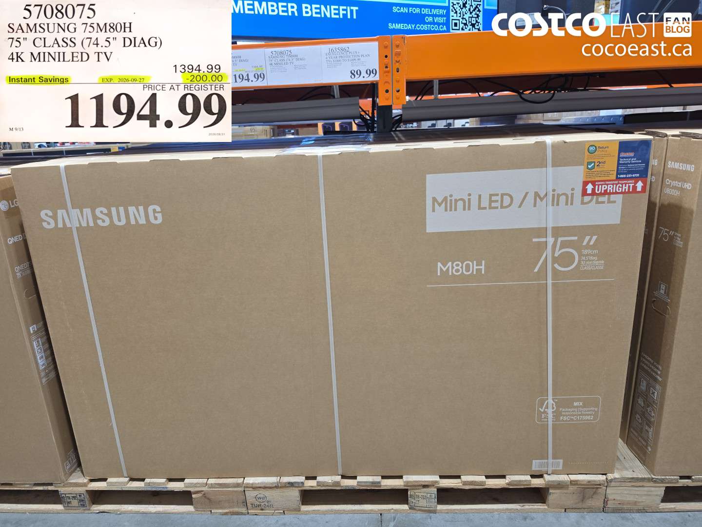 5708075 SAMSUNG 75M80H 75