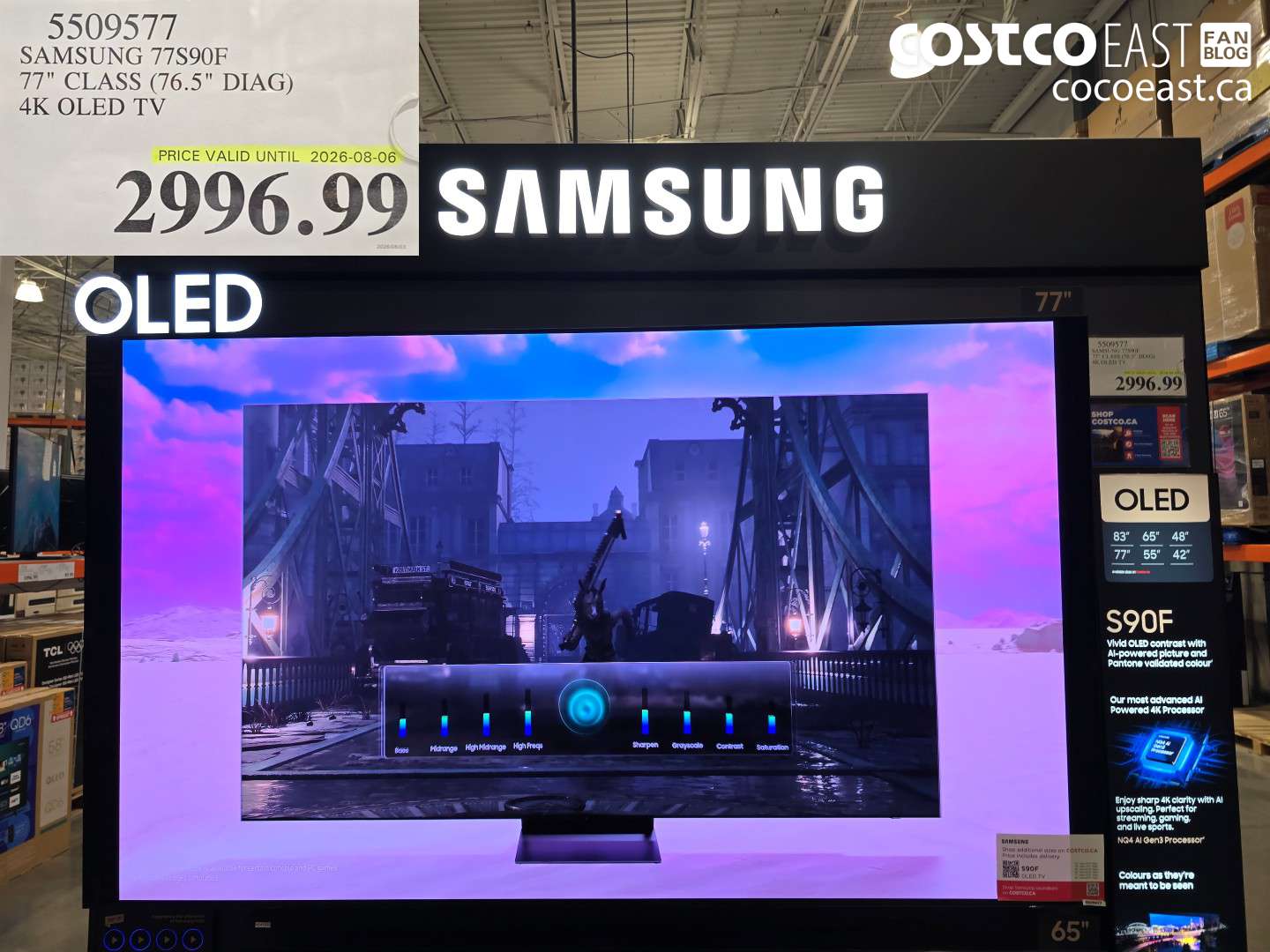 5509577 SAMSUNG 77S90F 77