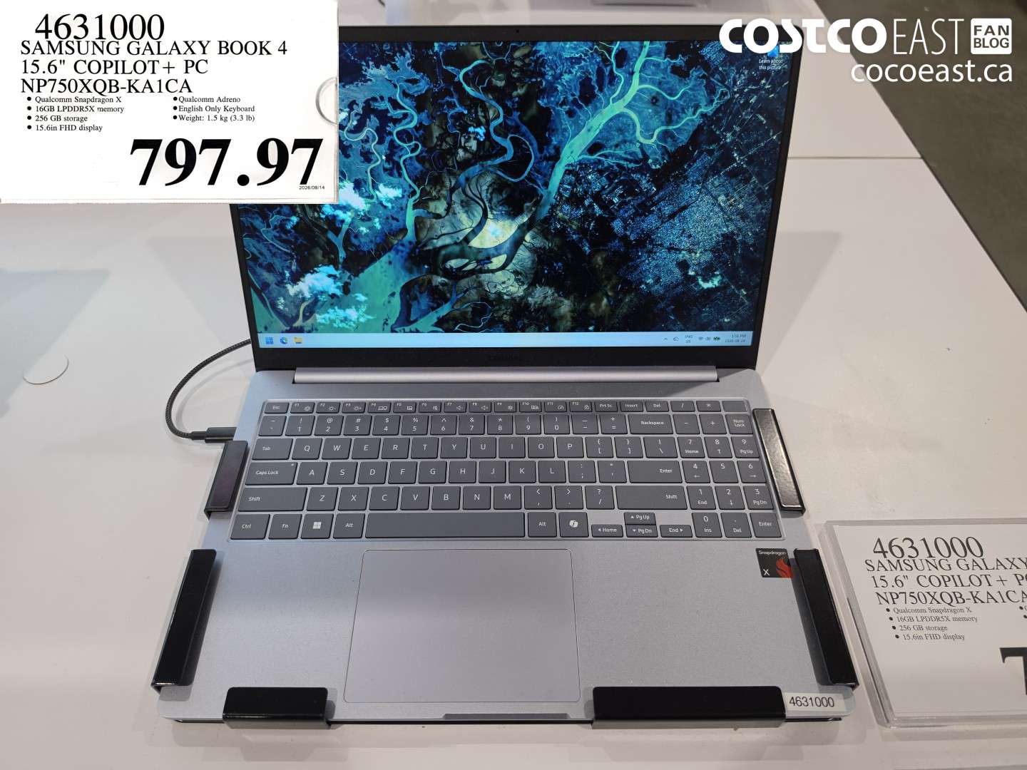 4631000 SAMSUNG GALAXY BOOK 4 15.6