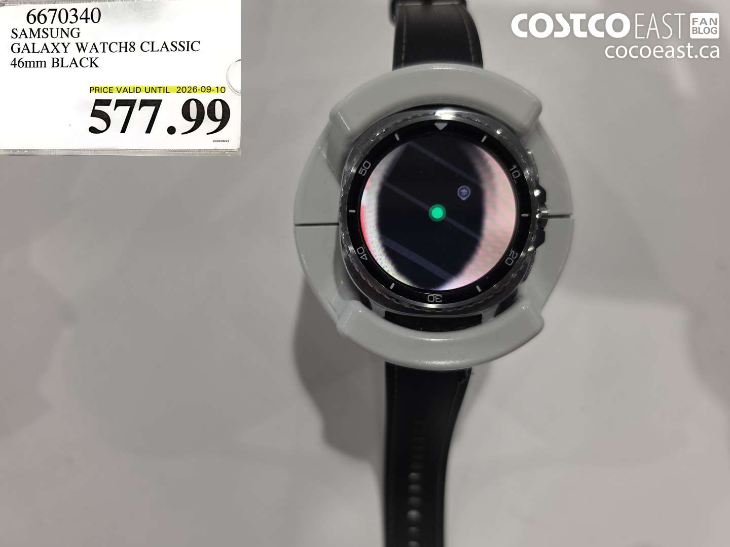 6670340 SAMSUNG GALAXY WATCH8 CLASSIC 46MM BLACK $577.99