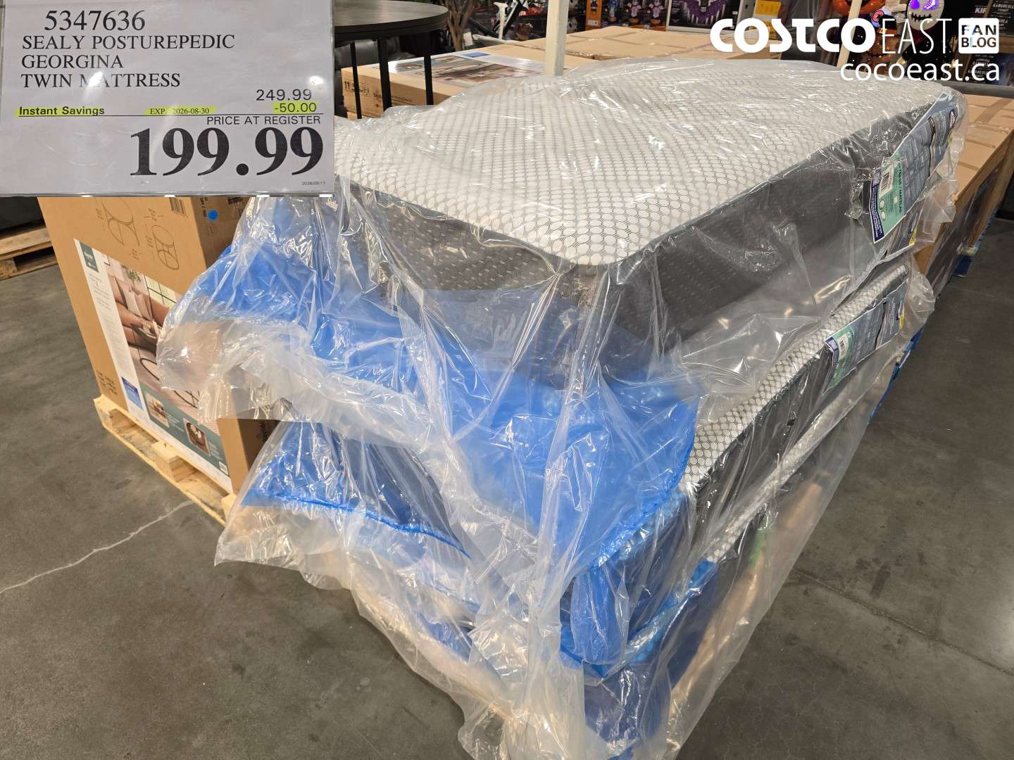 5347636 SEALY POSTUREPEDIC GEORGINA TWIN MATTRESS ($50.00 INSTANT SAVINGS EXPIRES ON 2026-08-30) $199.99